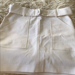 Michael Kors Collection-  Optic White skirt